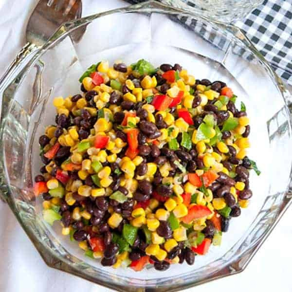 Corn Bean Salad
 Black Bean and Corn Salad