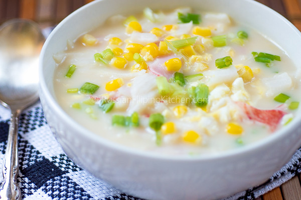 Corn Crab Soup
 Creamy Crab and Corn Soup – Russian Filipino Kitchen