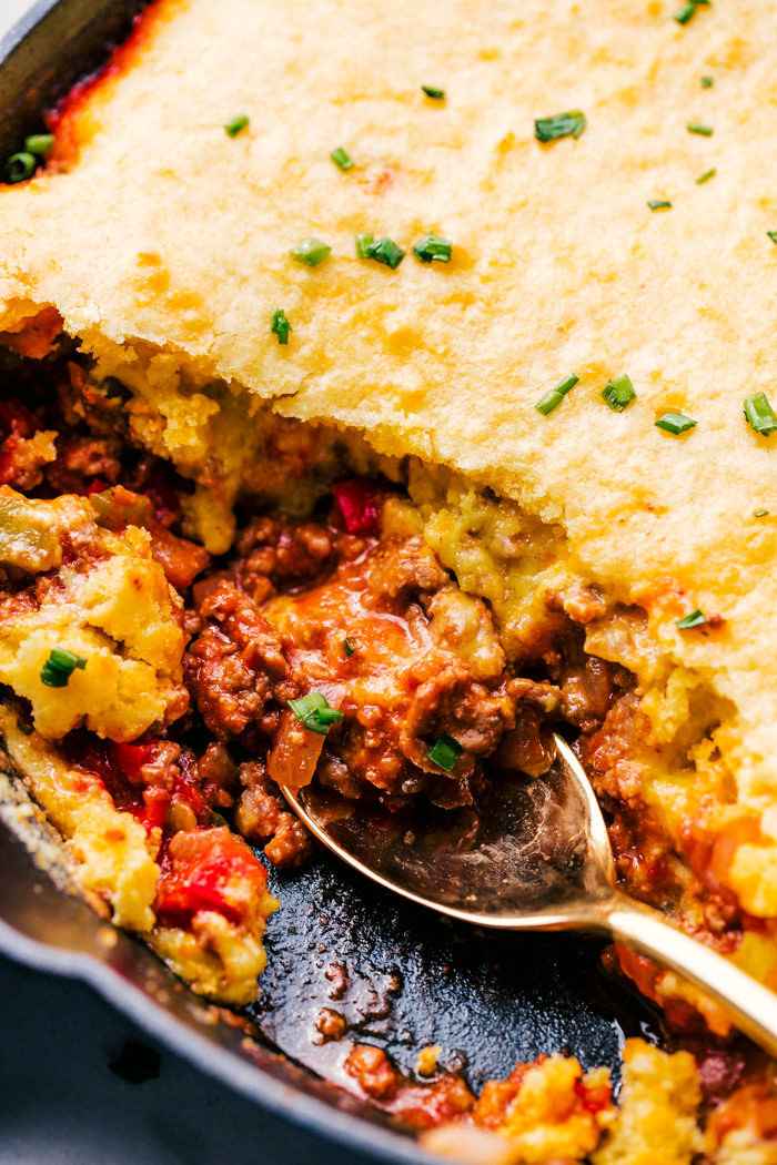 Cornbread Topped Casserole
 Sloppy Joe Cornbread Casserole Recipe