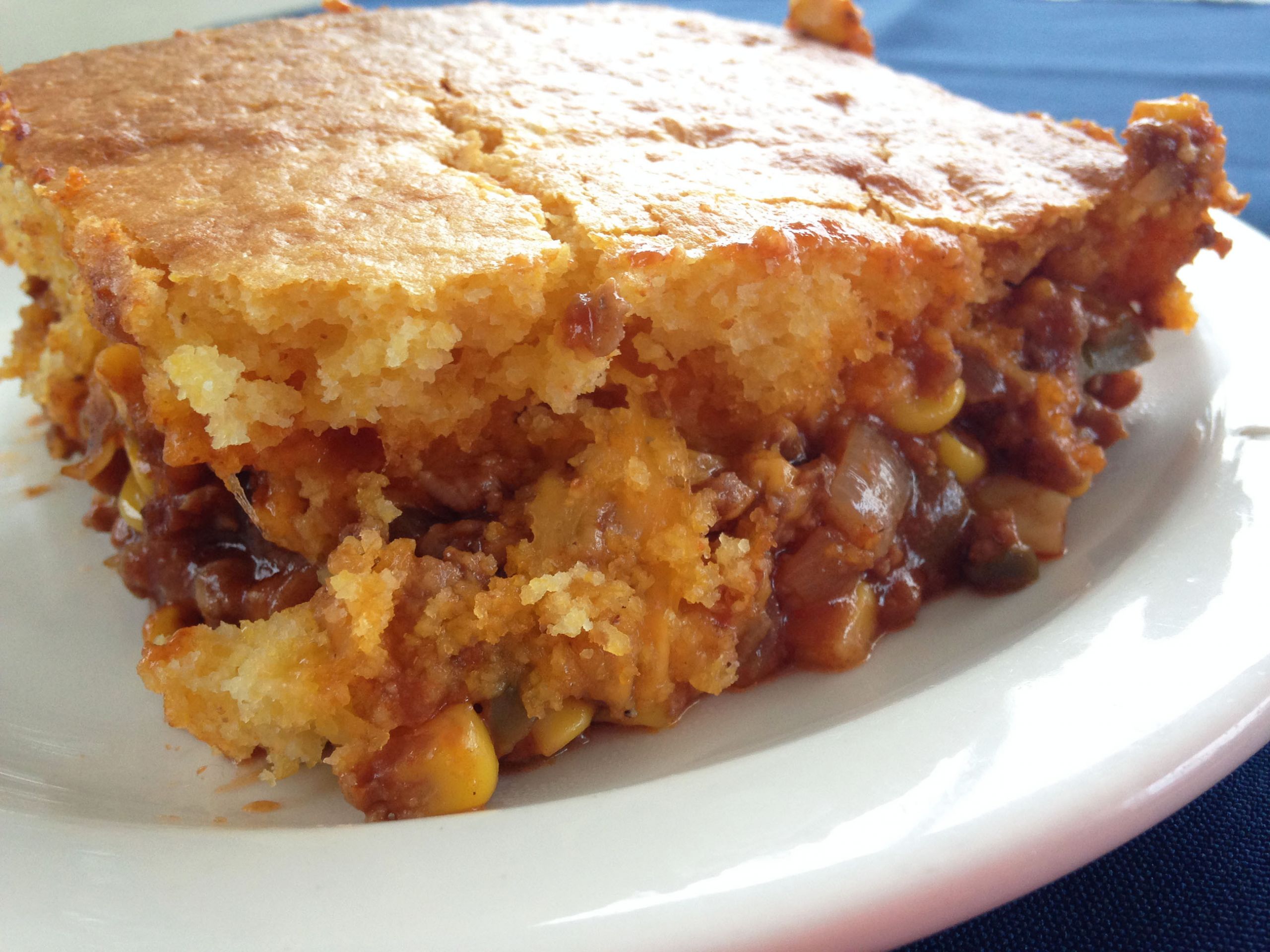 Cornbread Topped Casserole
 Mexican chili cornbread casserole recipe