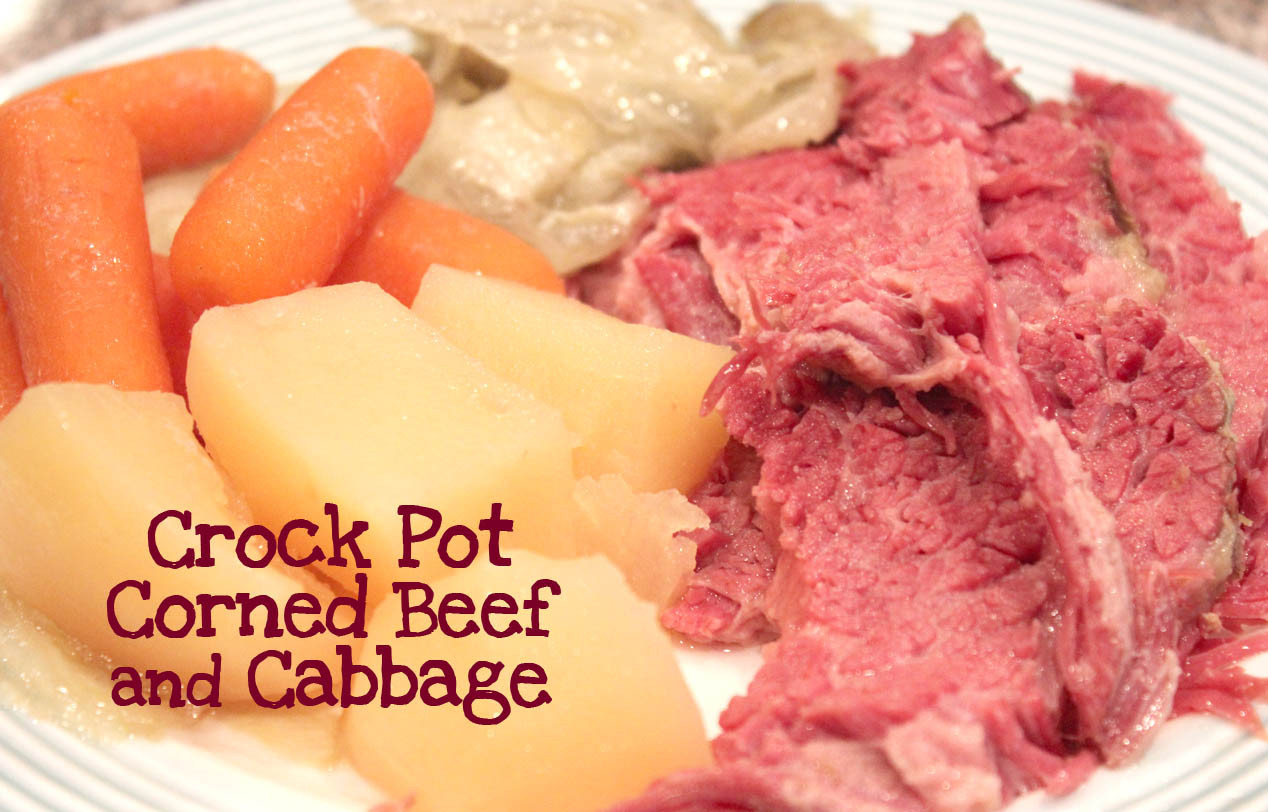 Corned Beef And Cabbage In Crock Pot
 Crock Pot Corned Beef and Cabbage Repeat Crafter Me