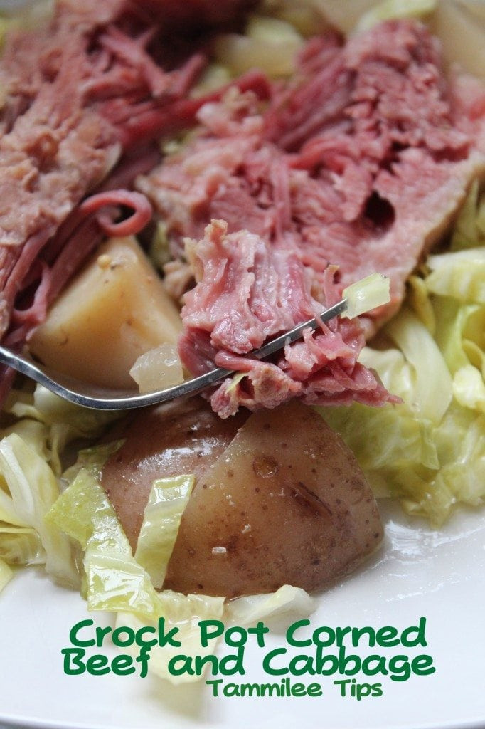 Corned Beef And Cabbage In Crock Pot
 Crock Pot Corned Beef and Cabbage Tammilee Tips