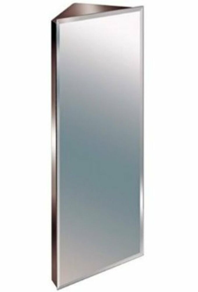 Corner Bathroom Mirror
 900mm Stainless Steel Mirror Bathroom Corner Cabinet