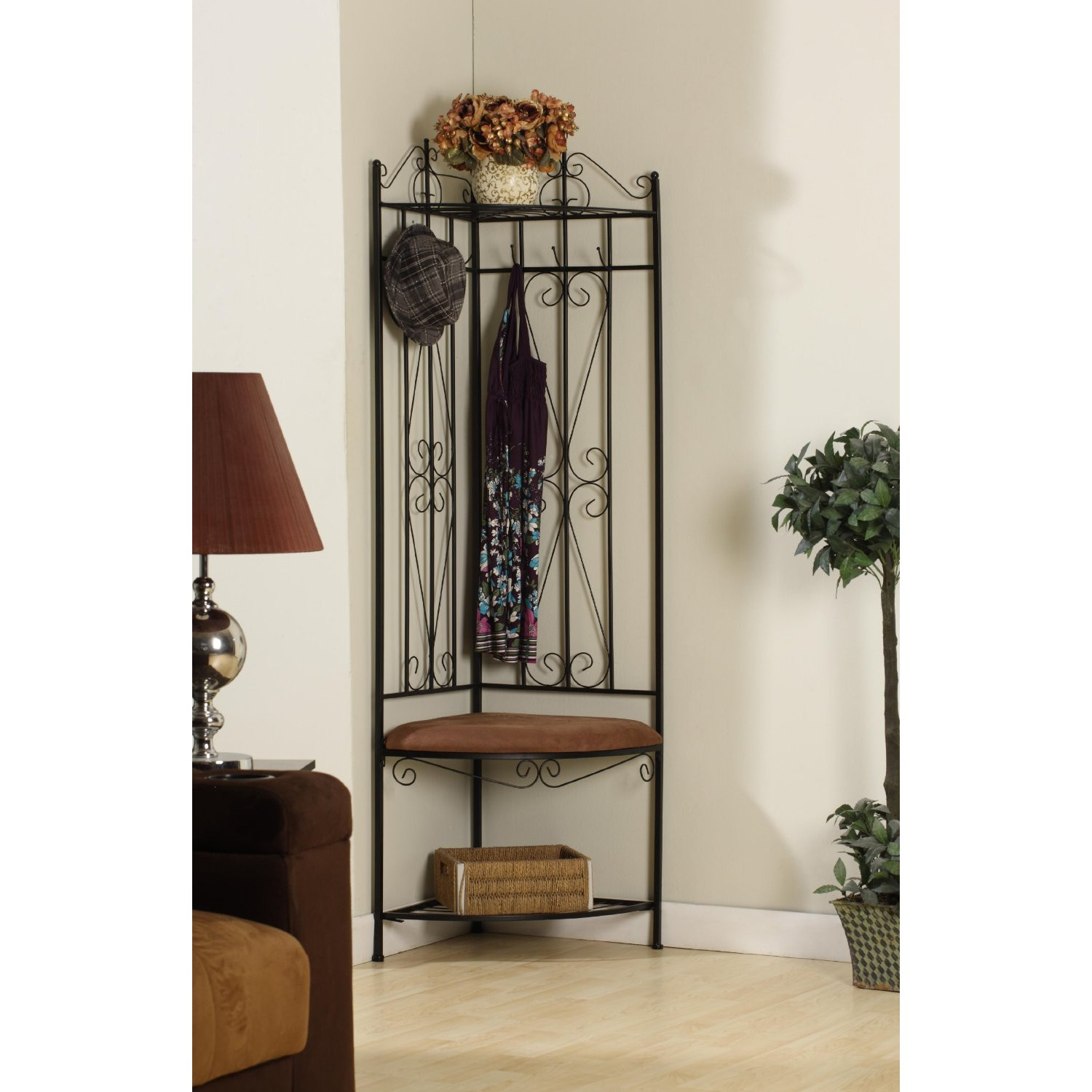 Corner Entryway Storage Bench
 Styles of Corner Entryway Bench Layouts – HomesFeed