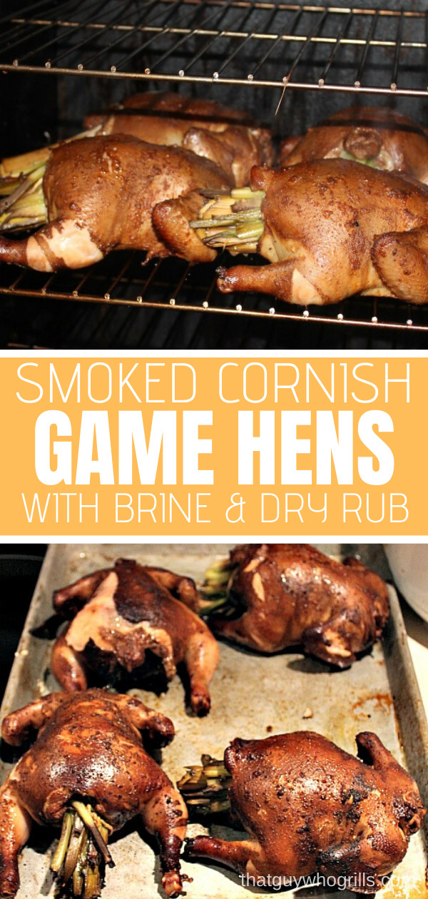 Cornish Game Hens Brine Recipe
 Smoked Cornish Game Hens With Brine And Dry Rub