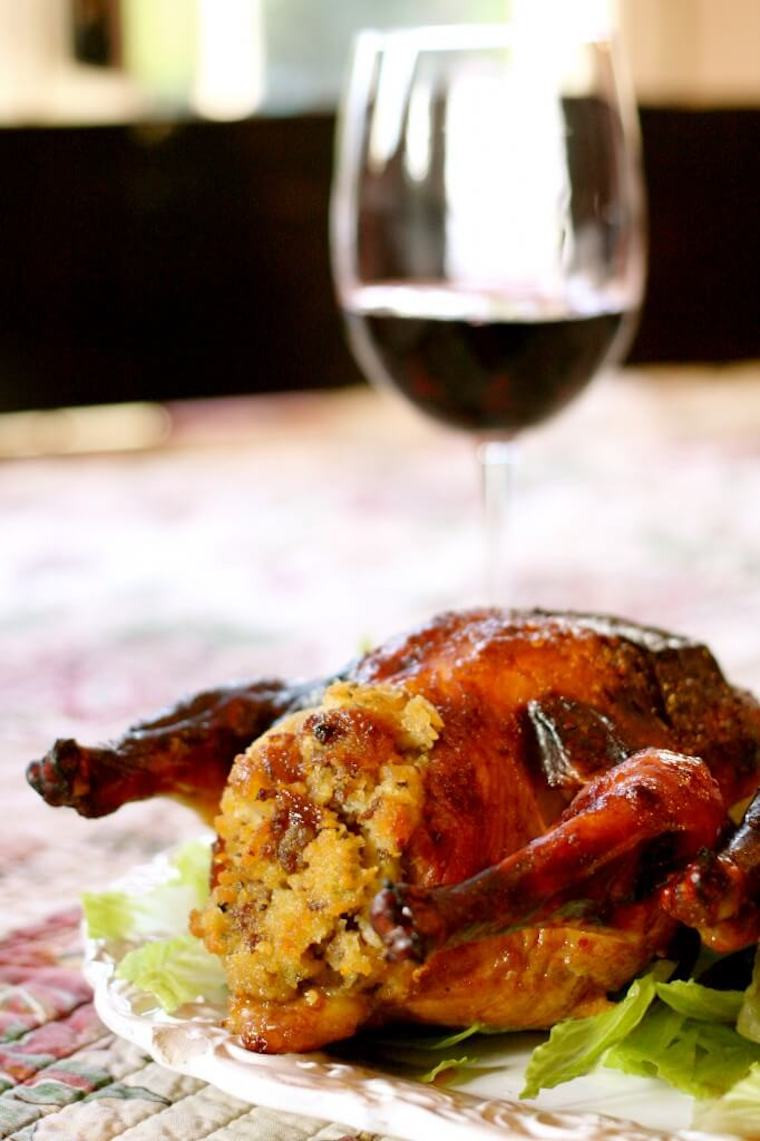 Cornish Game Hens Recipe
 Sweet and Spicy Cornish Game Hens With Cornbread Stuffing