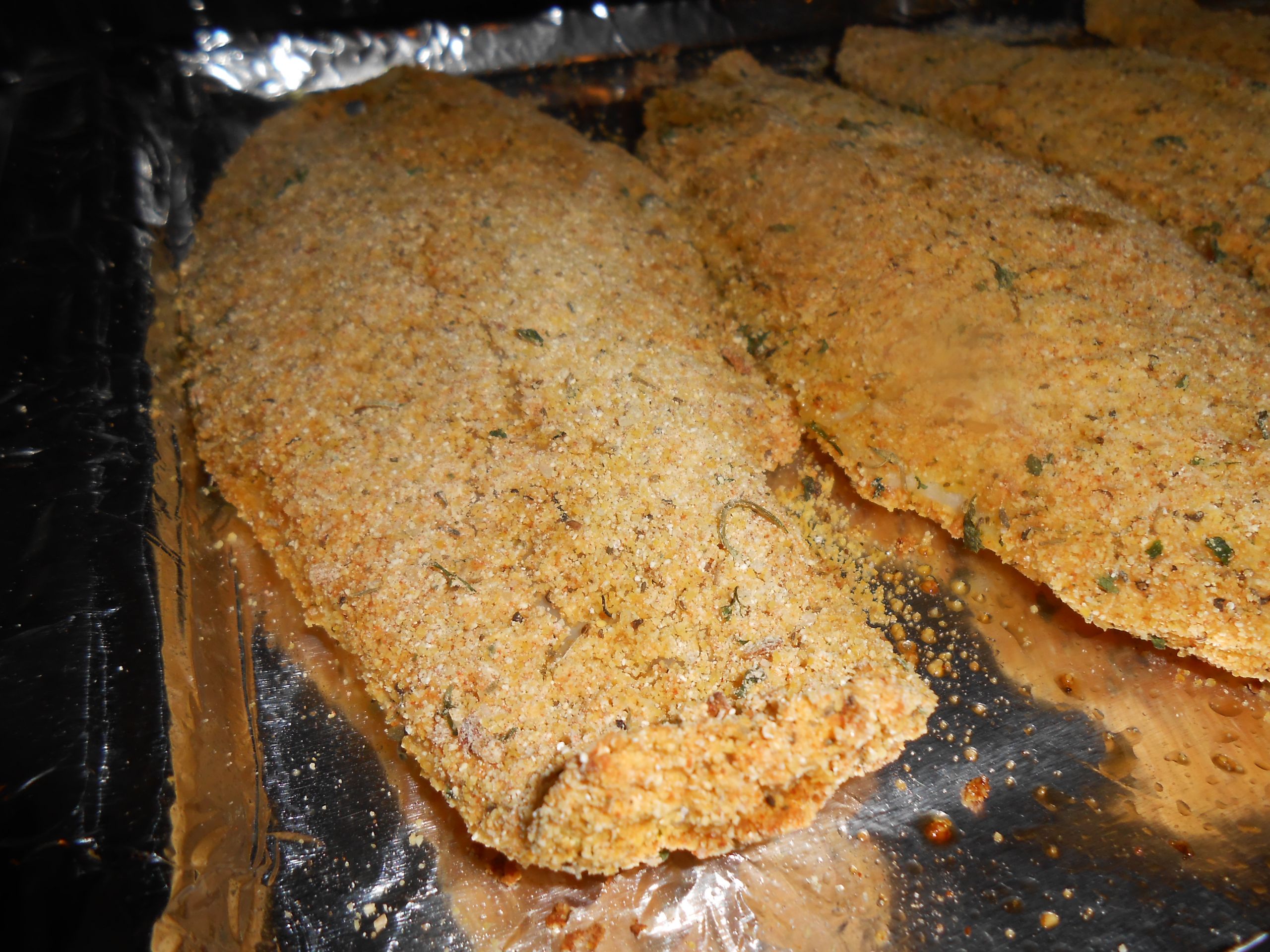 Cornmeal Fish Batter
 Cornmeal Battered Fish Oven Fried