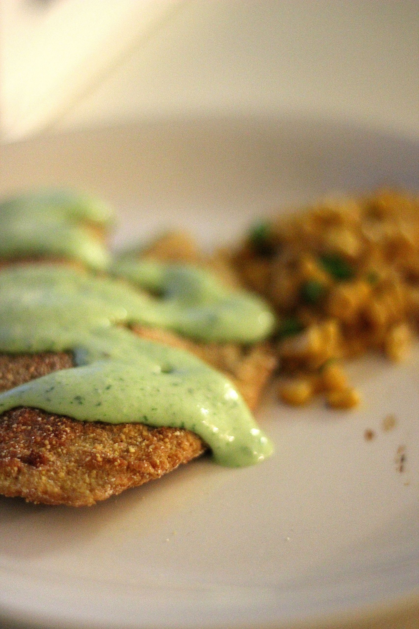 Cornmeal Fish Batter
 Cornmeal breaded tilapia