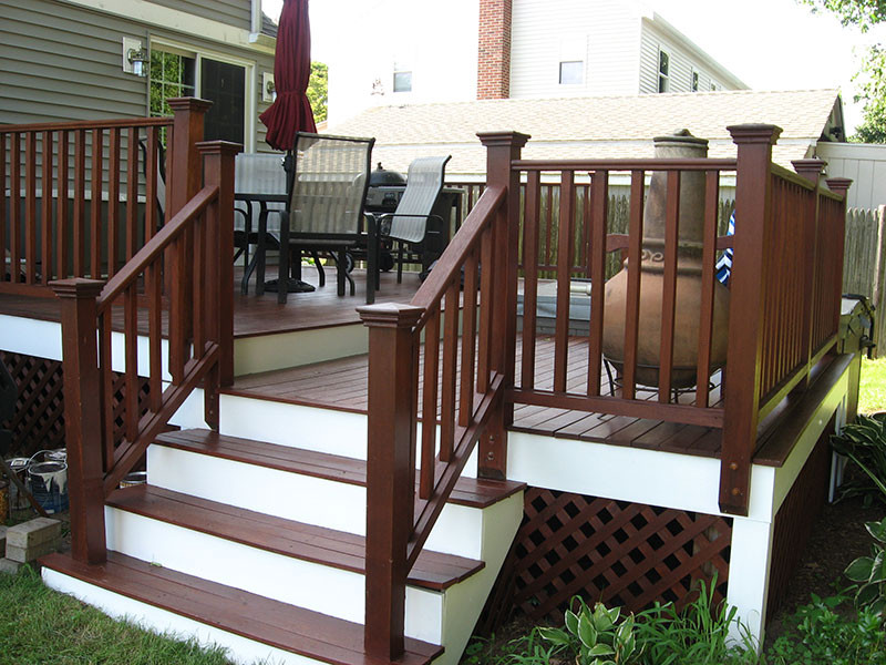 Cost To Paint Deck Railing
 The Signs It s Time to Restore Your Deck Jerry Enos Painting