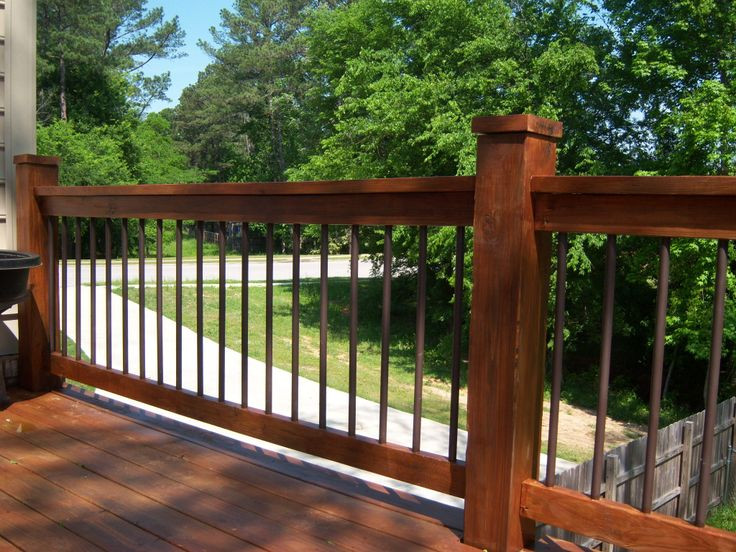 Cost To Paint Deck Railing
 PVC Deck spindles Something I e up with once I quoted