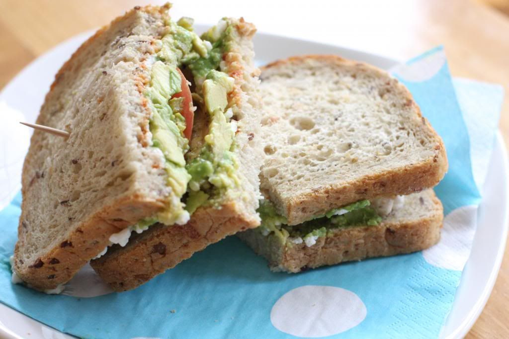 Cottage Cheese Sandwiches
 Avocado Cottage Cheese Hearty Sandwich