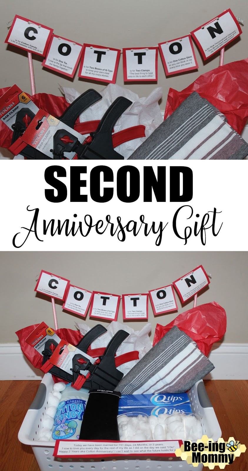 Cotton Anniversary Gift Ideas For Her
 Cotton Anniversary Gift Basket plus several more t