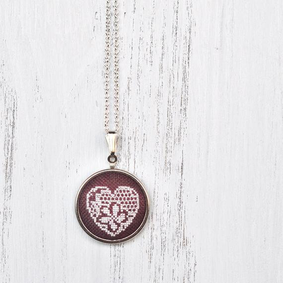 Cotton Anniversary Gift Ideas For Her
 Cotton Anniversary Gift For Her Marsala Jewelry 2nd