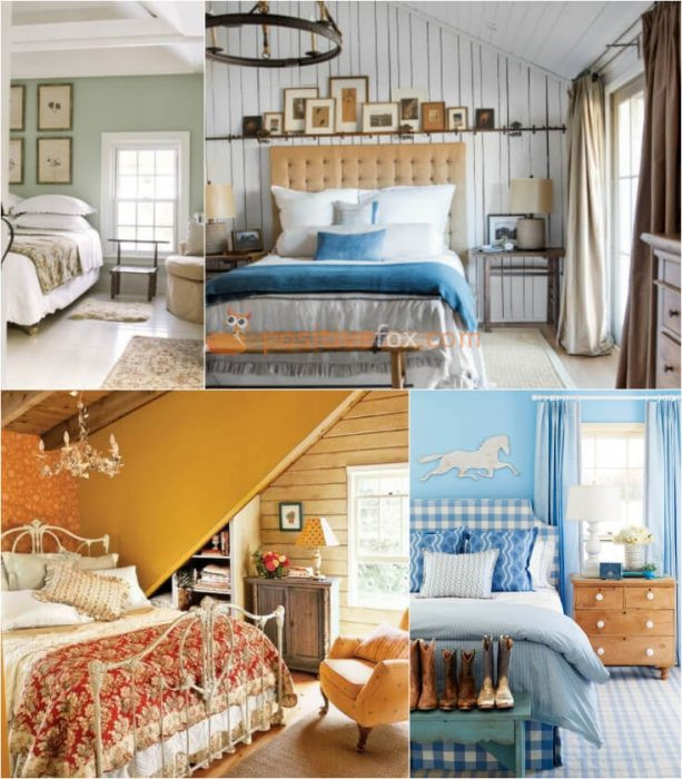 Country Bedroom Colors
 50 Country Bedroom Ideas Country & Rustic Bedroom