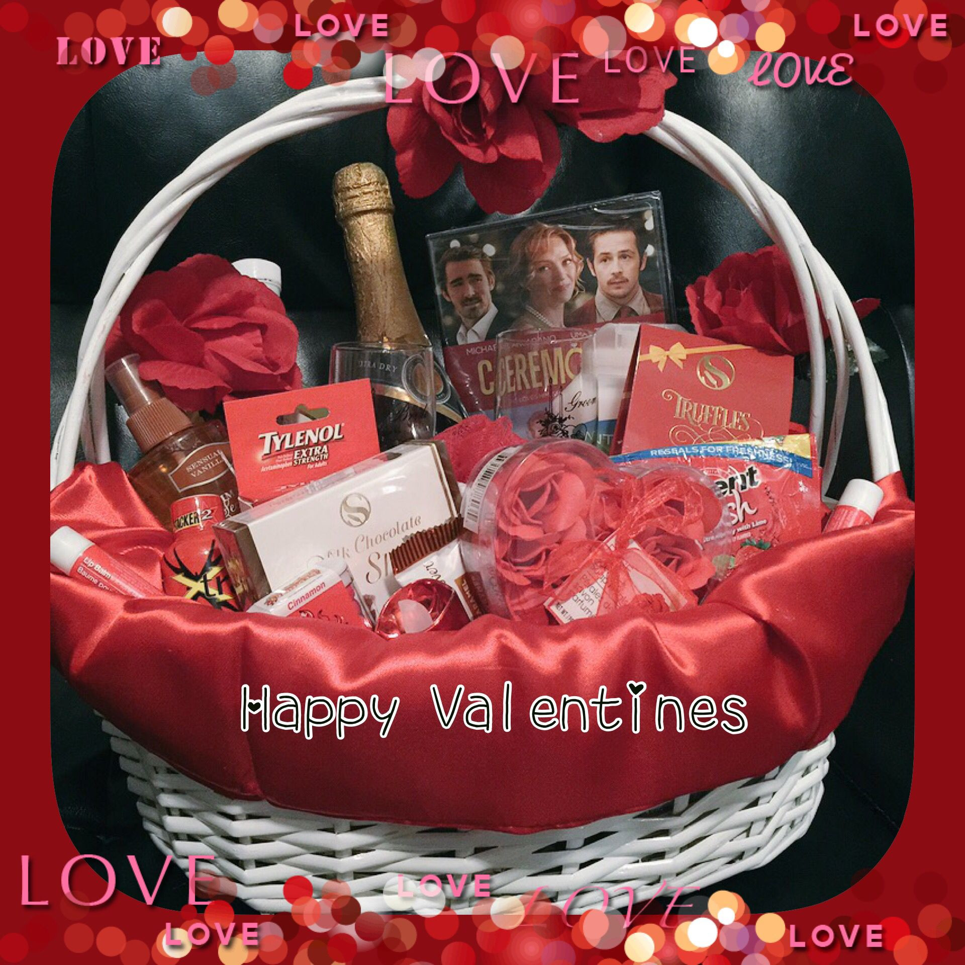 Couple Gift Basket Ideas
 Valentine s Day Romance and love t basket for him and