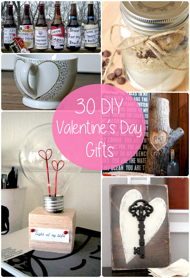 Couples Gift Ideas For Valentines
 30 DIY Valentine s Day Gifts