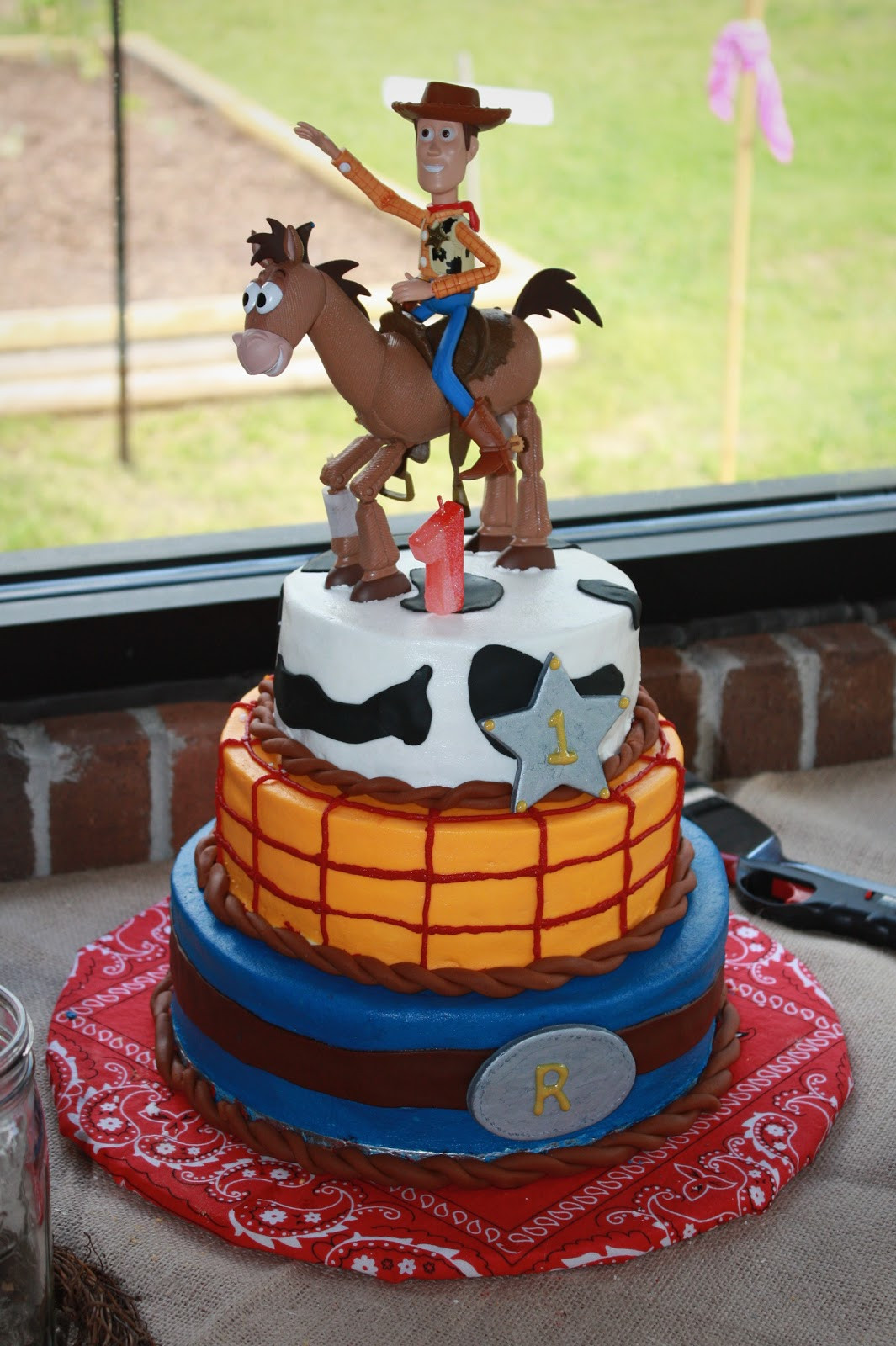 Cowboys Birthday Cake
 The Layered Cake Reid s Cowboy Birthday