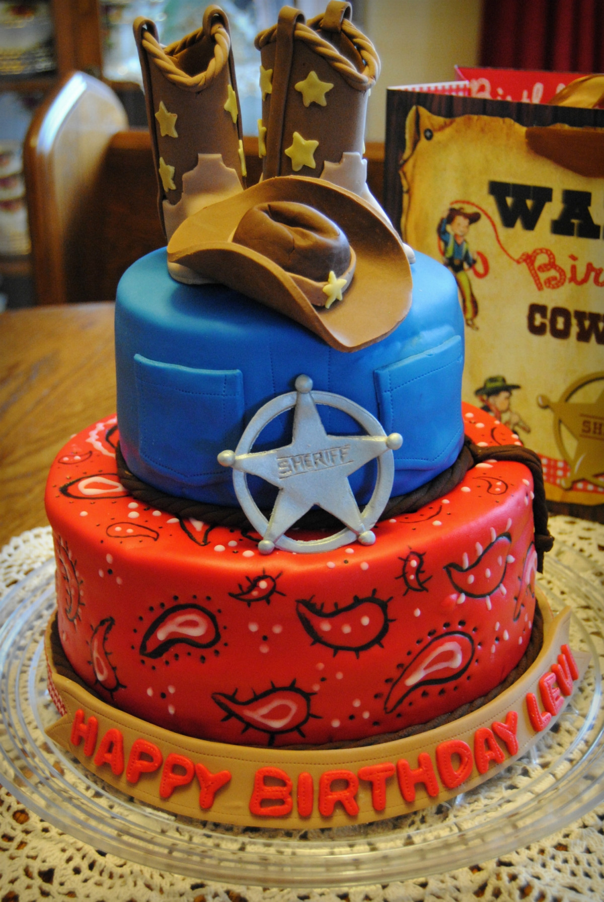 Cowboys Birthday Cake
 Cowboy Cakes – Decoration Ideas
