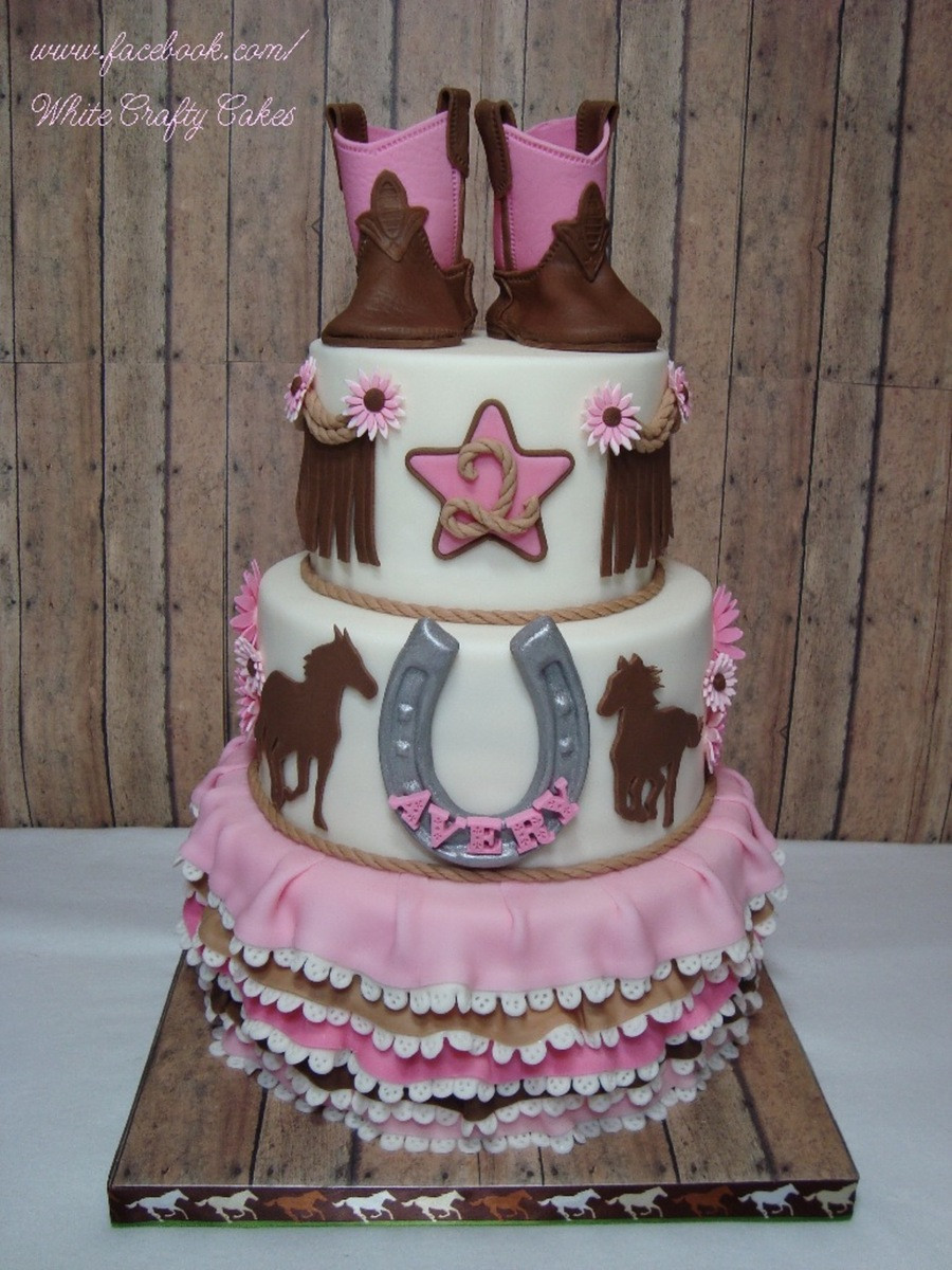Cowgirl Birthday Cakes
 Little Cowgirl Cake CakeCentral