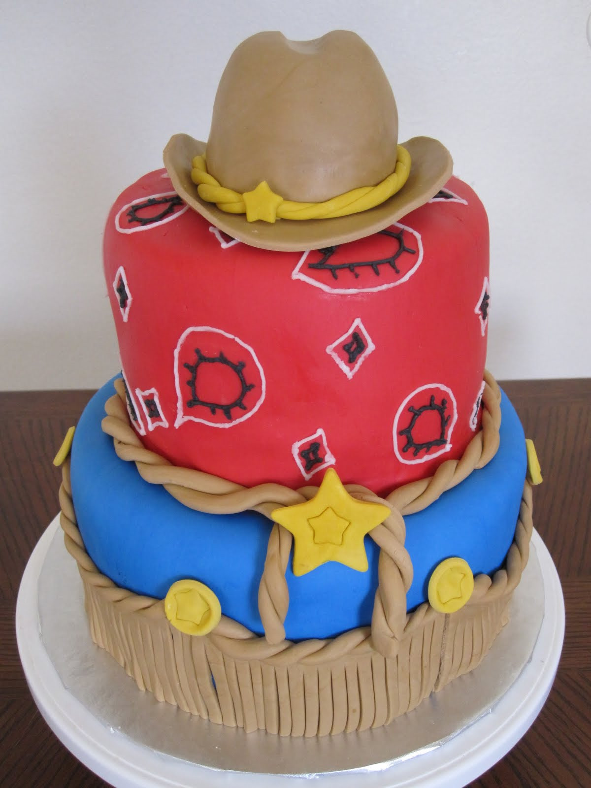 Cowgirl Birthday Cakes
 Ms Cakes Cowgirl Cake