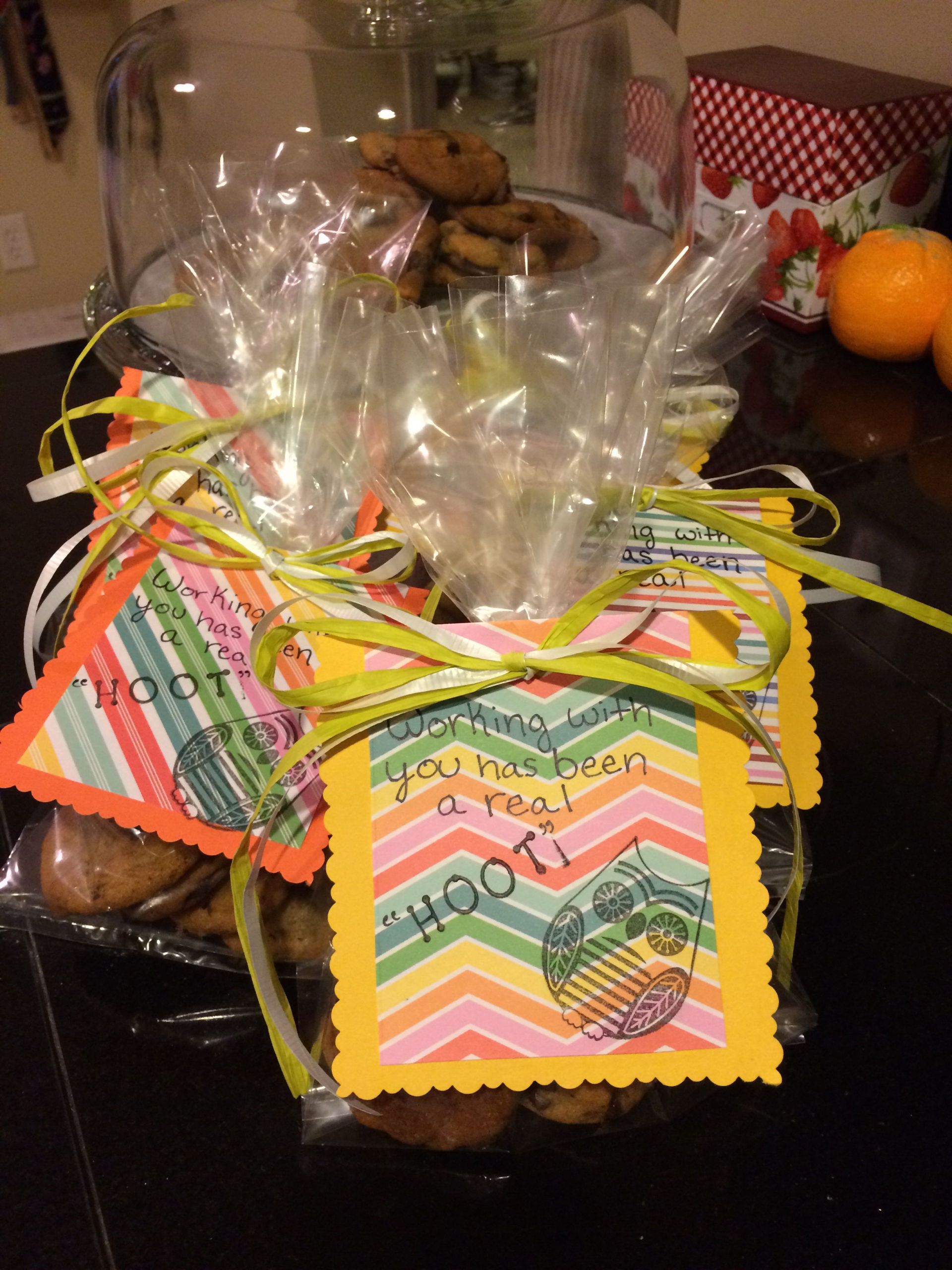 Coworker Thank You Gift Ideas
 Thank you ts for coworkers Nice treat bags for when