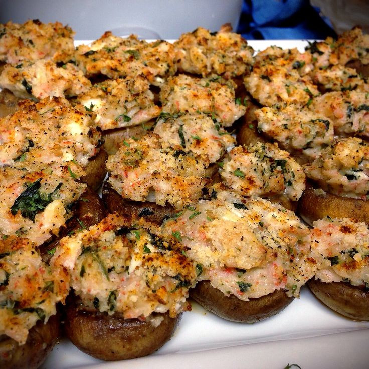 Crab Stuffed Mushroom Recipes
 Crab Stuffed Mushrooms Recipe — Dishmaps