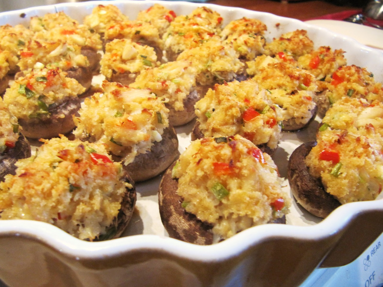 Crab Stuffed Mushroom Recipes
 Mama Ozzy s Table Crab Stuffed Mushrooms