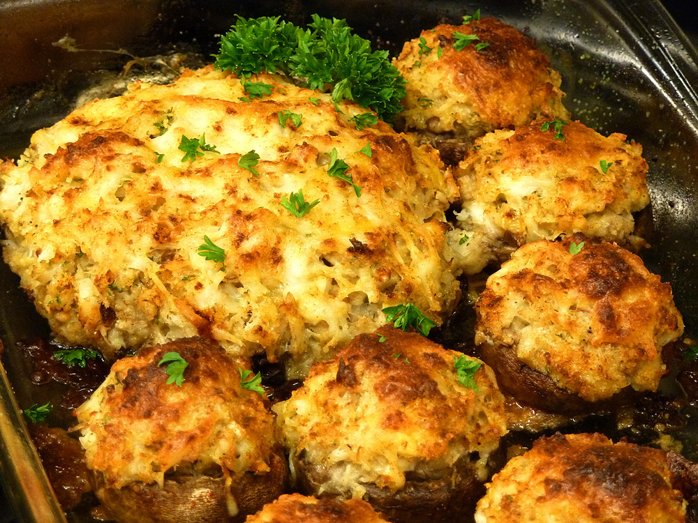 Crab Stuffed Mushroom Recipes
 Crab Stuffed Mushrooms Recipe As An Appetizer Entree