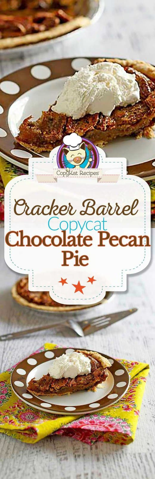 Cracker Barrel Pecan Pie
 Cracker Barrel Chocolate Pecan Pie