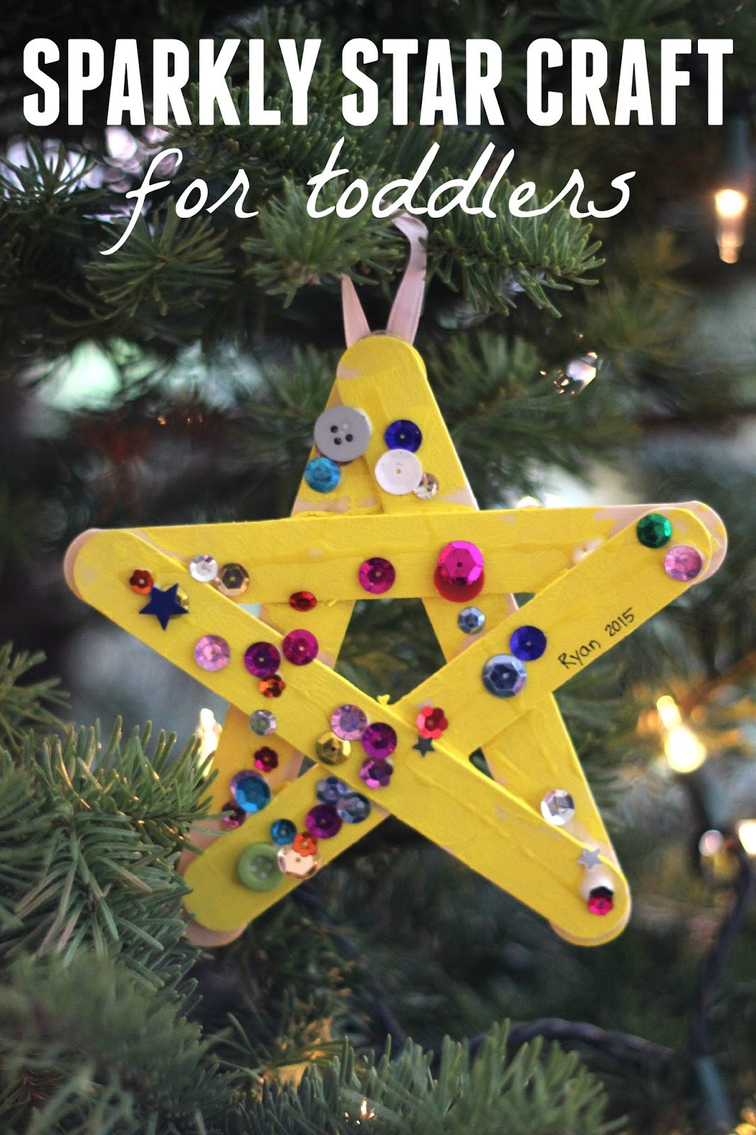 Craft Activity For Preschool
 Toddler Approved Sparkly Star Craft for Toddlers