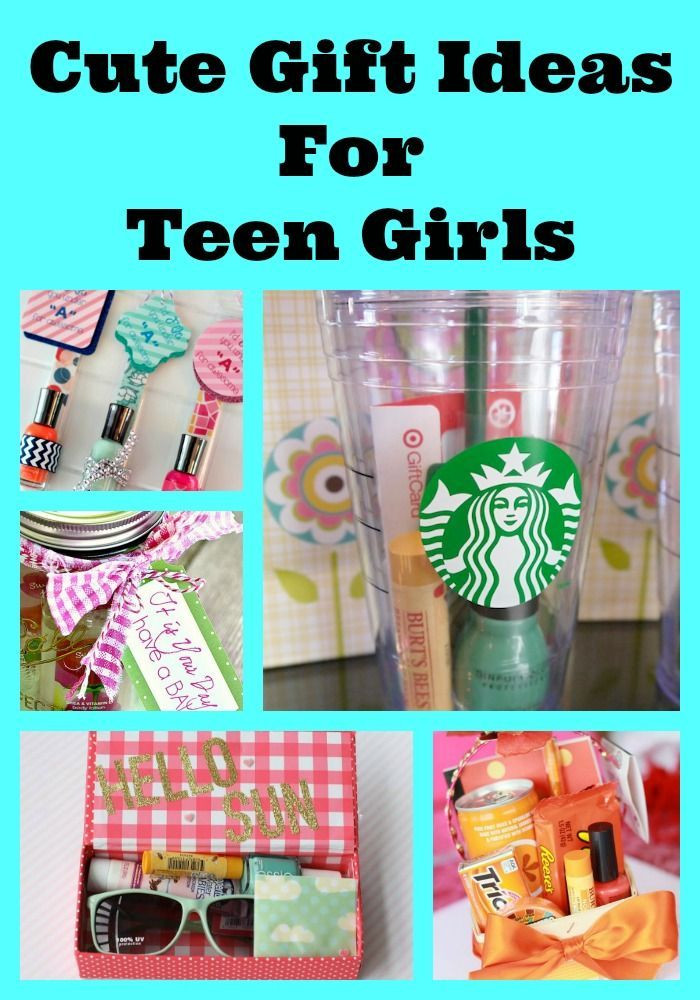 Craft Gift Ideas For Girls
 Cute Gift Ideas For Teens