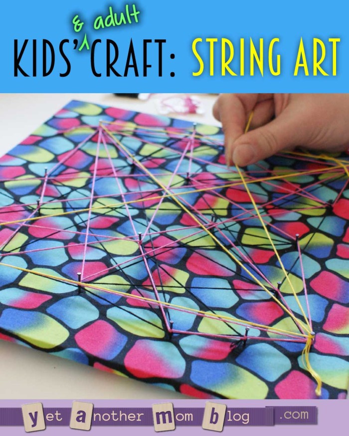 Craft Ideas For Adults Step By Step
 Do You Remember String Art —Yet Another Mom Blog