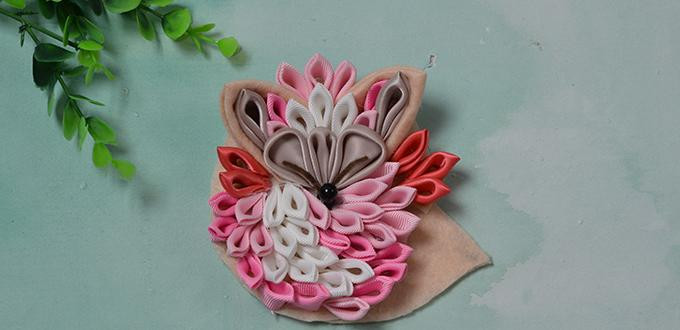 Craft Ideas For Adults Step By Step
 Ribbon Craft Idea for Adults Tutorial on How to Make a