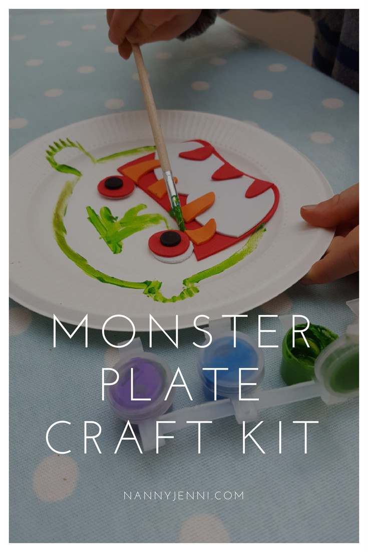 Craft Kits For 5 Year Olds
 This monster plate craft kit was a hit with the toddler A