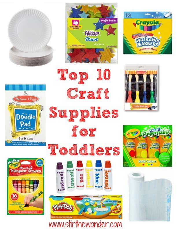 Craft Kits For 5 Year Olds
 Top 10 Craft Supplies for Toddlers