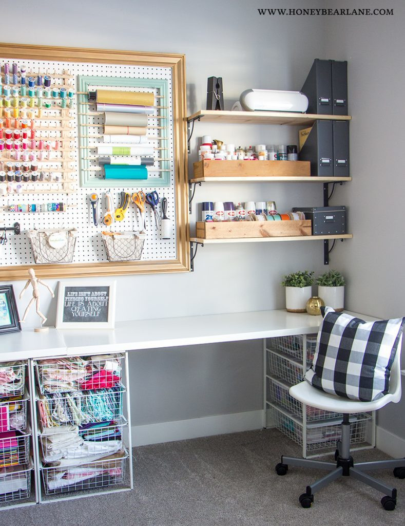 Craft Organization Ideas
 7 Totally Inspiring Craft Room Storage Ideas