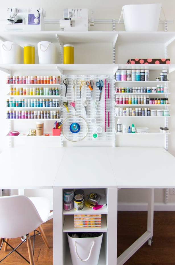 Craft Organization Ideas
 Creative Ideas for Organizing Your Craft Room