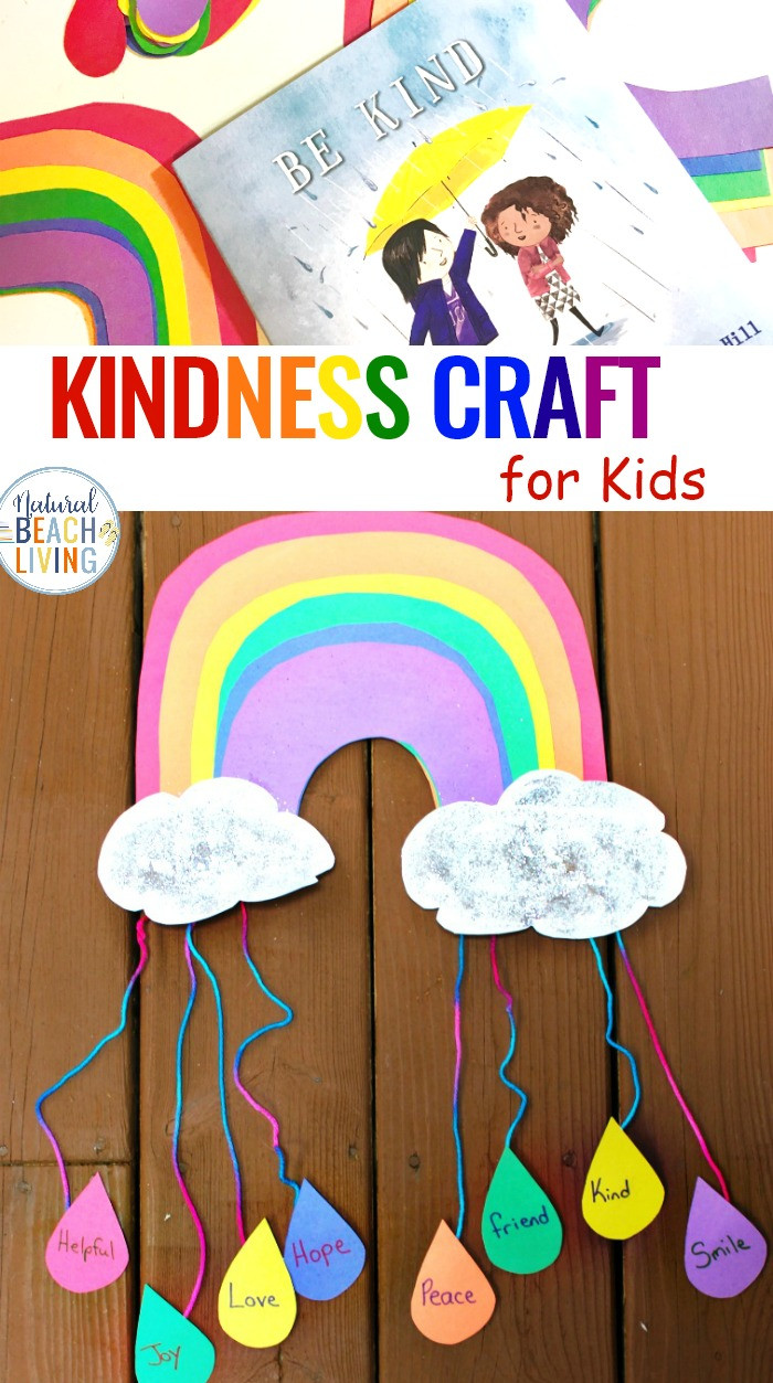 Craft Projects For Preschoolers
 Kindness Crafts for Preschoolers Rainbow Crafts
