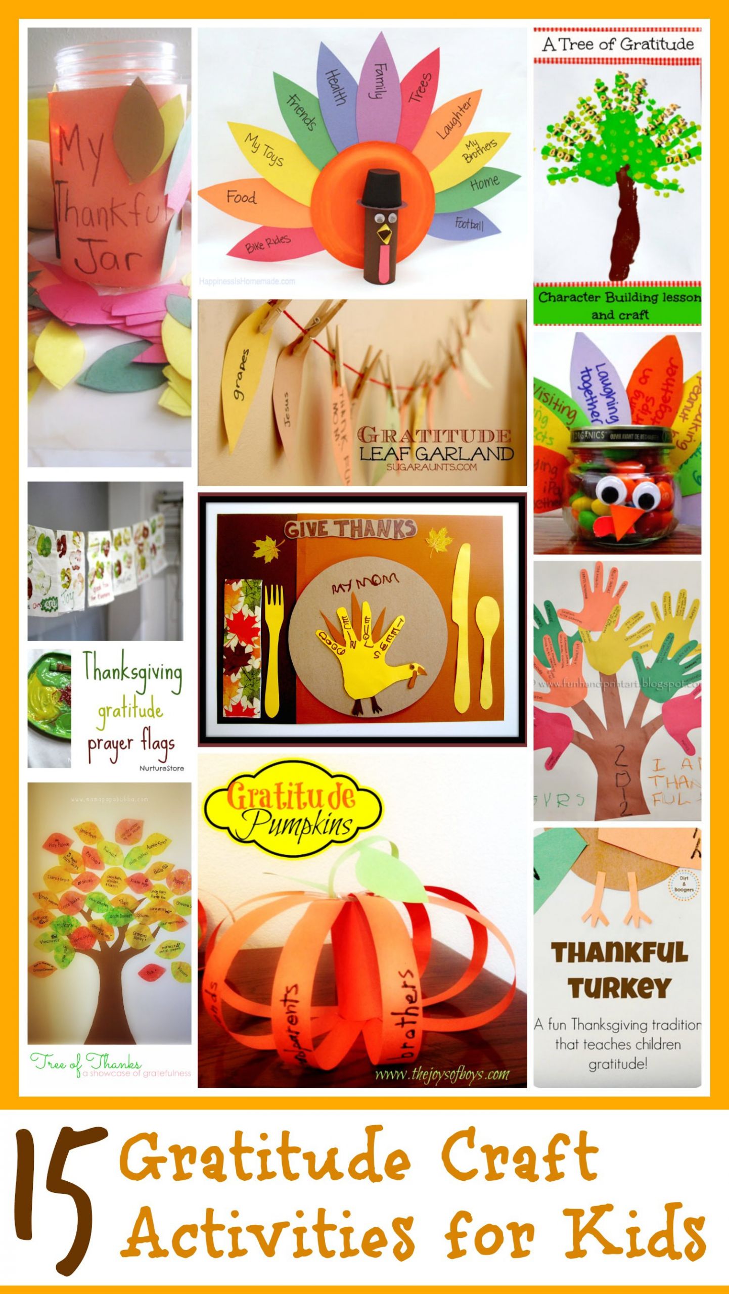 Craft Projects For Toddlers
 15 Gratitude Crafts for Kids Mama s Happy Hive