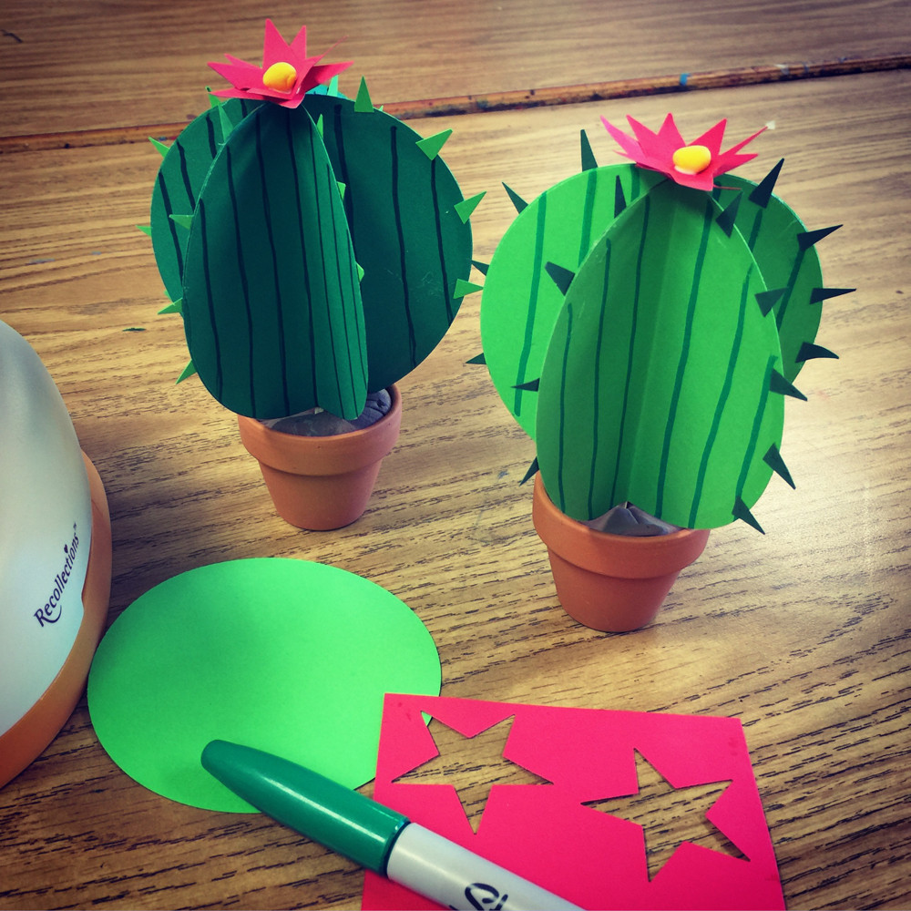 Craft Projects For Toddlers
 Paper Cactus · Art Projects for Kids