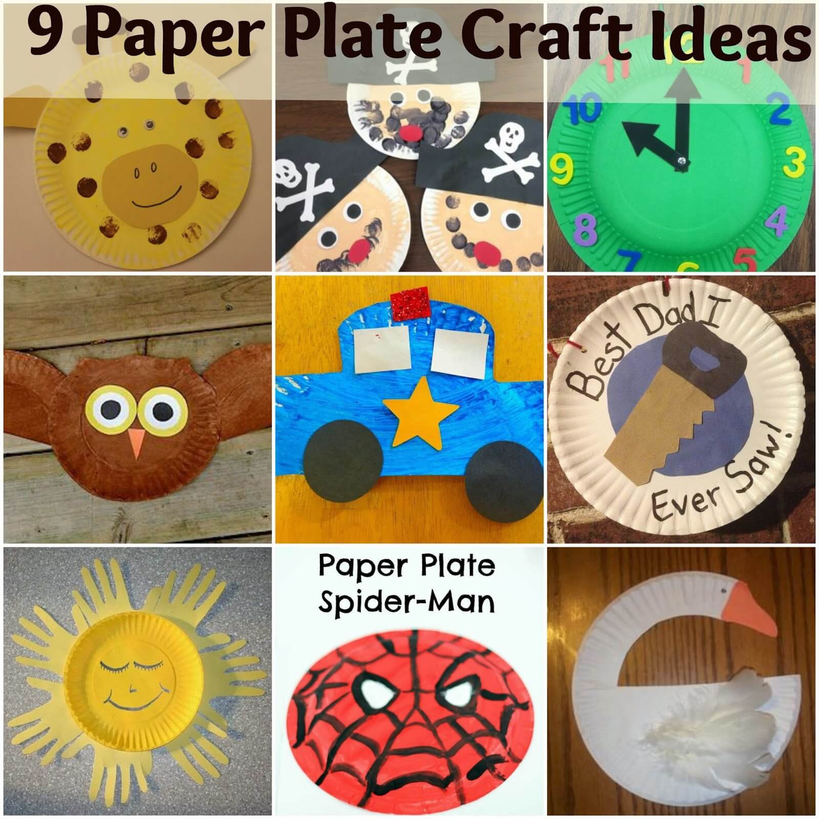 Craft Projects For Toddlers
 9 Paper Plate Craft Ideas For Kids Mother 2 Mother Blog