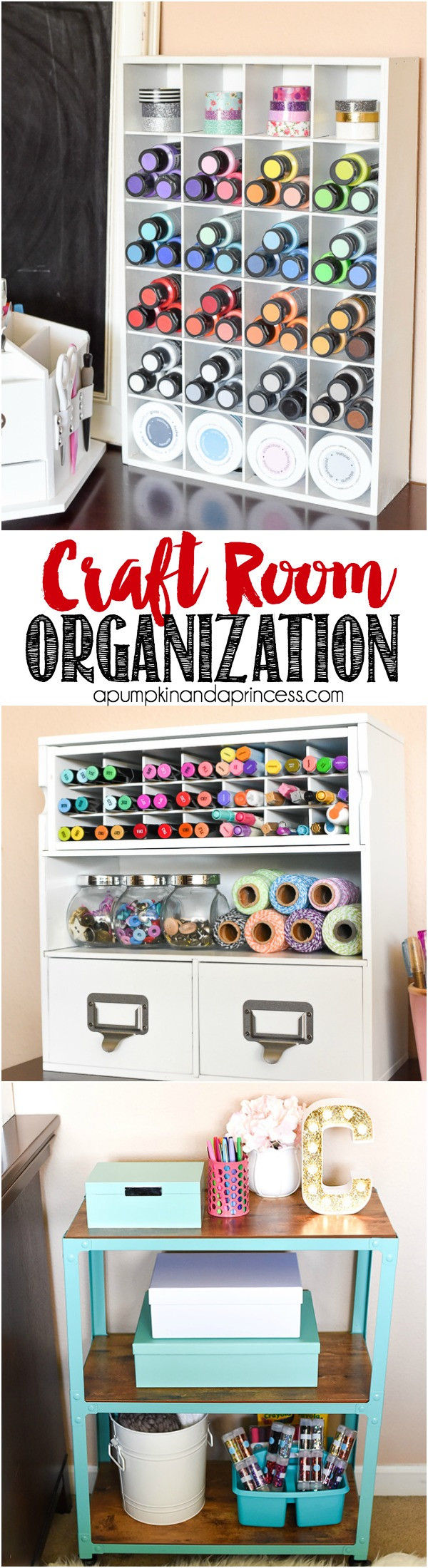 Craft Room Organization Ideas
 Craft Room Organization A Pumpkin And A Princess