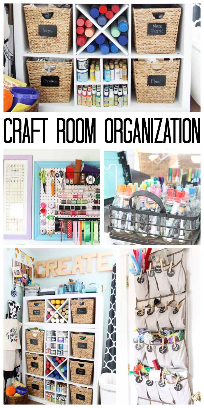 Craft Room Organization Ideas
 Craft Room Organization Ideas from a Craft Blogger The