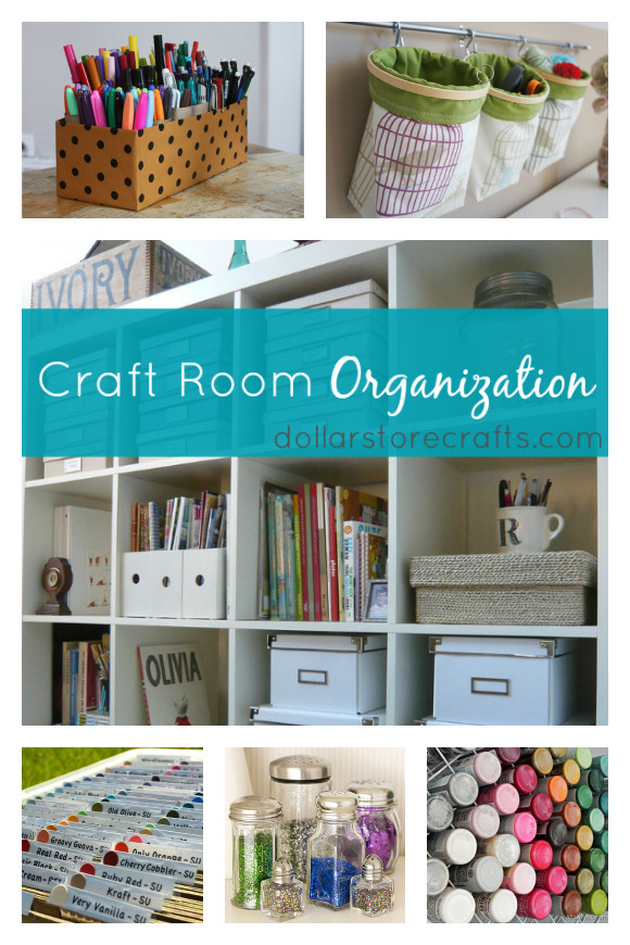 Craft Room Organization Ideas
 10 Craft Room Organization Ideas Dollar Store Crafts