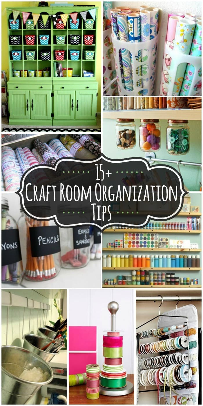 Craft Room Organization Ideas
 20 Craft Room Organization Ideas