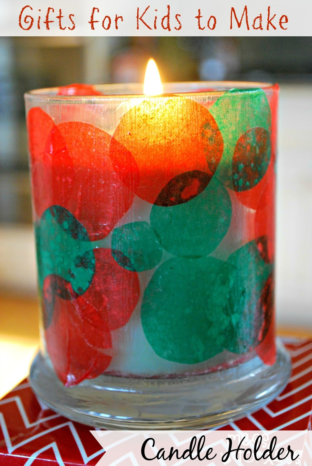 Craft To Make For Christmas
 Kids Christmas Craft Candle Holder Mess for Less