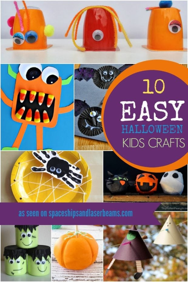 Crafts For Kids Party
 10 Easy Halloween Party Crafts for Kids