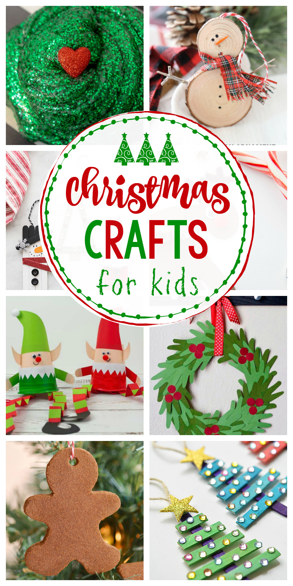 Crafts For Kids Party
 25 Easy Christmas Crafts for Kids Crazy Little Projects