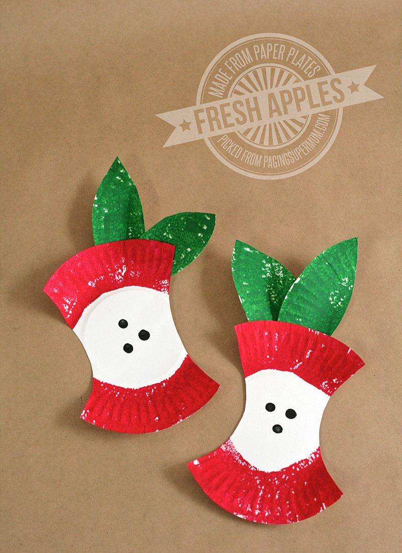Crafts For Preschoolers
 Easy Apple Craft Paging Supermom