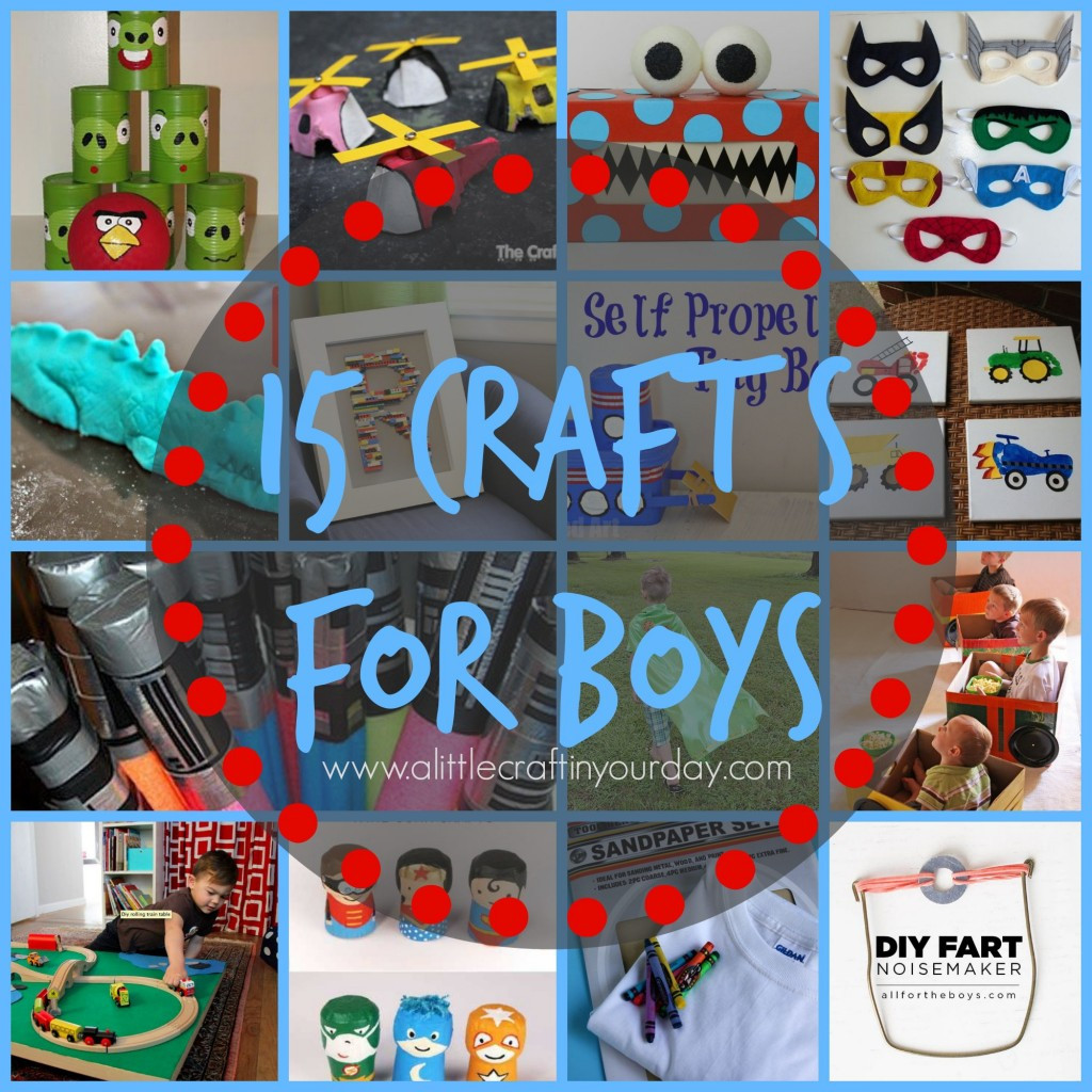 Crafts For Toddler Boys
 15 Crafts for Boys A Little Craft In Your Day